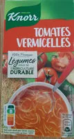 Mängden socker i Knorr Soupe Liquide Tomates Vermicelles 50 cl