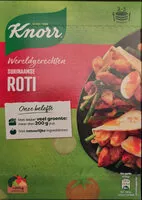 Mängden socker i Roti