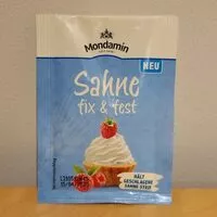 Mängden socker i Sahnesteif