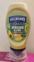 Mängden socker i Hellman's Avocado & Lime flavour sauce