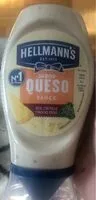 Mängden socker i Salsa Hellmann's sabor queso.