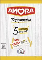 Mängden socker i Amora Mayonnaise 5 Ingrédients dosettes 200 x 10ml