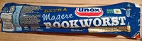 Mängden socker i Magere rookworst magnetron