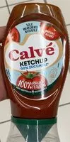 Mängden socker i Calvé Ketchup -50% zuccheri