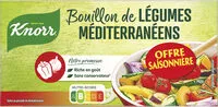 Mängden socker i Knorr Bouillon de Légumes Méditerranéens Offre Saisonnière 132g