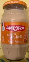 Mängden socker i Amora Moutarde MOUTARDE MI FORTE Bocal 415g
