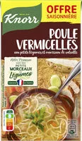 Mängden socker i Knorr Soupe Liquide Poule Vermicelles OS 1L
