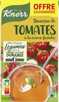 Mängden socker i Knorr Soupe Liquide Douceur de Tomates🍅 à la Crème Fraîche OS 1L