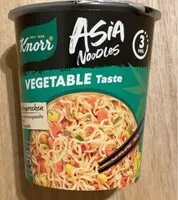 Mängden socker i Asia Noodles Vegetable