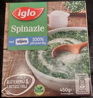 Mängden socker i Spinazie met Alpro 100% plantaardig