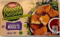 Mängden socker i Vegetarische nuggets