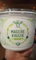 Mängden socker i Magere kwark
