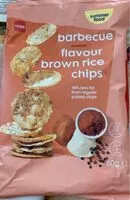 Mängden socker i BBQ brown rice chips
