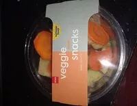 Mängden socker i Veggie snack