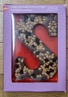 Mängden socker i Chocolat au lait brownie fudge décoré à la main