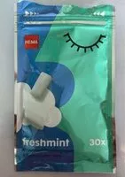 Mängden socker i Freshmint kauwgom/chewing-gum