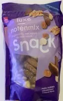 Mängden socker i Luxe notenmix snack