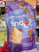 Mängden socker i noix de cajou chili