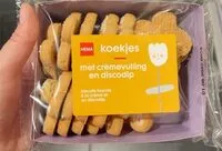 Mängden socker i Biscuits fourees creme et discop