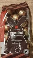 Mängden socker i Praliné Chocolat noir
