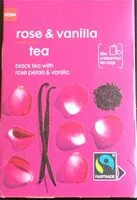 Mängden socker i rose & vanilla tea