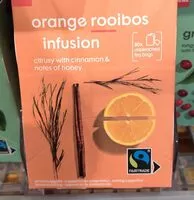 Mängden socker i Orange rooibos infusion
