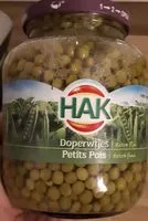 Mängden socker i Petits Pois Extra Fins