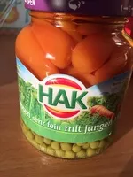 Mängden socker i Erbsen & Möhren