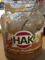 Mängden socker i Appelmoes met kaneel