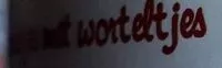 Mängden socker i Erwtjes en worteltjes