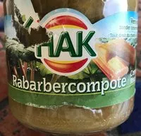 Mängden socker i Compote de rhubarbe