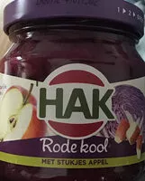 Mängden socker i Rode kool met stukjes appel