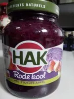 Mängden socker i Hak Rode Kool Met Stukjes Appel (355 Gram)