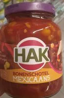 Mängden socker i Bonenschotel Mexicaans