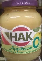 Mängden socker i Appelmoes 0%