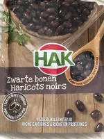 Mängden socker i Hak Zwarte Bonen / Haricots Noir