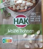 Mängden socker i Bohnen - Weiße