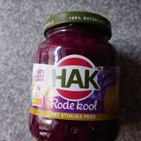 Mängden socker i Rode Kool met stukjes peer