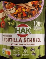 Mängden socker i Tortilla schotel