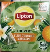 Mängden socker i Thé vert fleur d’oranger mandarine🍊