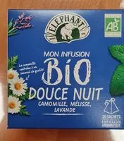 Mängden socker i Mon infusion bio douce nuit