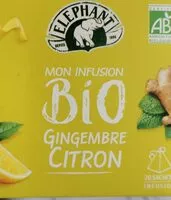 Mängden socker i Mon infusion Bio gingembre citron