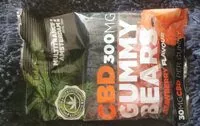 Mängden socker i CBD 300Mg gummy bears strawberry flavour