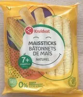 Mängden socker i Maissticks naturel