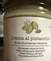 Mängden socker i Crema al pistachio