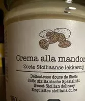 Mängden socker i Crema alla mandorla