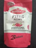 Mängden socker i Pittig piccante pastasaus