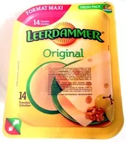 Mängden socker i Leerdammer ® Original (27,5% MG) - 14 tranches - 350 g