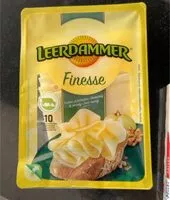 Mängden socker i Leerdammer extra-fines douces & fondantes 10 tranches 100g