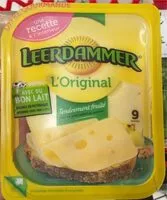 Mängden socker i Leerdammer original 9 tranches offre gourmande 225g